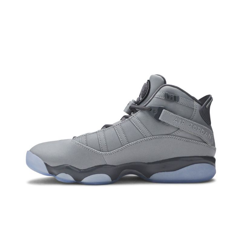 Air Jordan 6 Ringer Sølv Hvit Grå Herresko