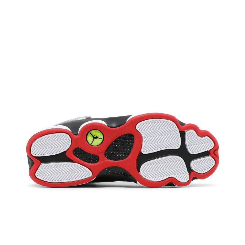 Air Jordan 6 Ringer Svart Hvit Rød Grønn Herresko