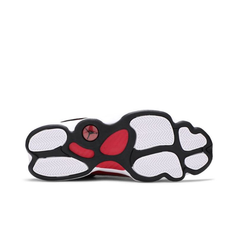 Air Jordan 6 Ringer Svart Rød Hvit Herresko