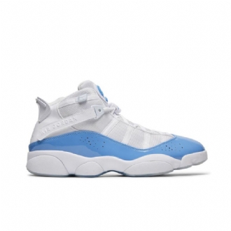 Air Jordan 6 Rings Hvit Blå Herresko