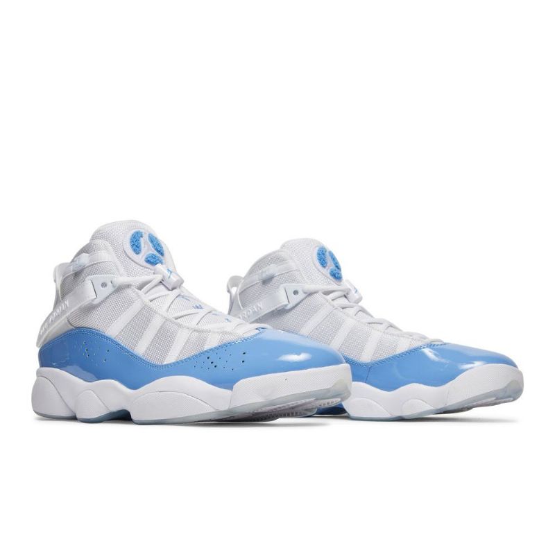 Air Jordan 6 Rings Hvit Blå Herresko