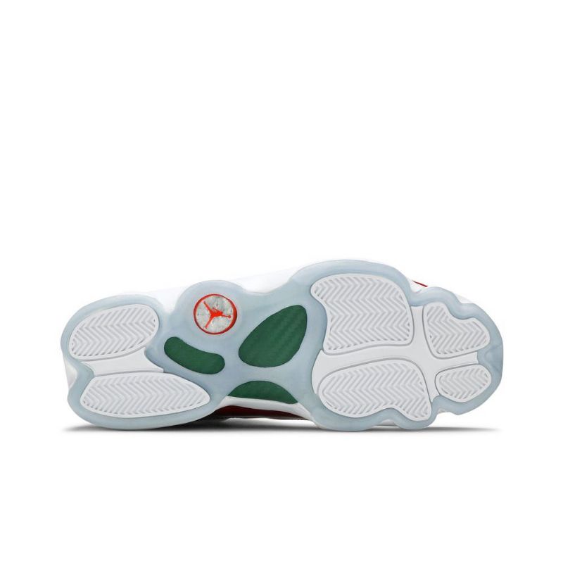 Air Jordan 6 Rings Hvit Rød Herresko