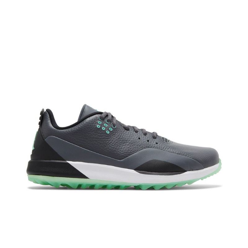 Air Jordan Adg 3 Grå Svart Grønne Herresko