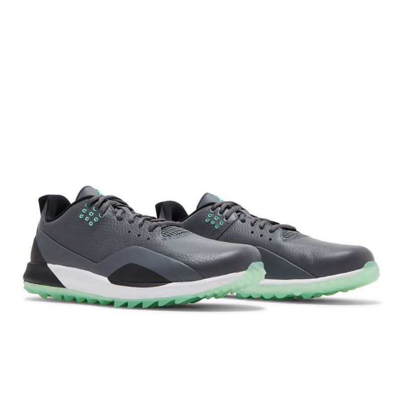 Air Jordan Adg 3 Grå Svart Grønne Herresko