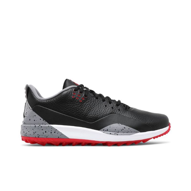 Air Jordan Adg 3 Svart Grå Rød Herresko