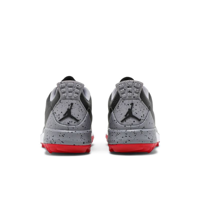 Air Jordan Adg 3 Svart Grå Rød Herresko