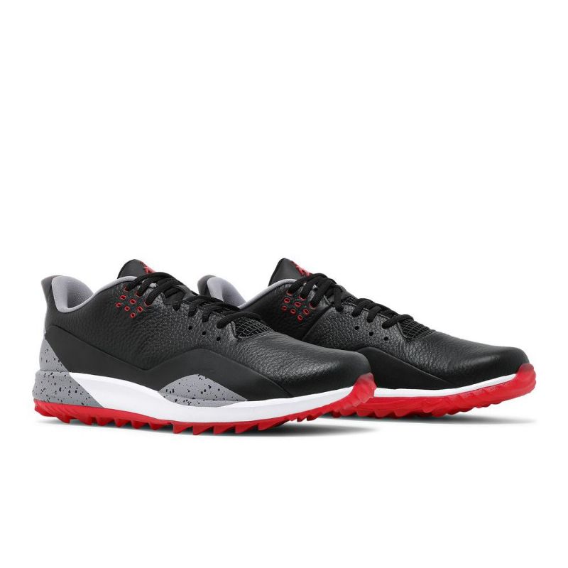 Air Jordan Adg 3 Svart Grå Rød Herresko