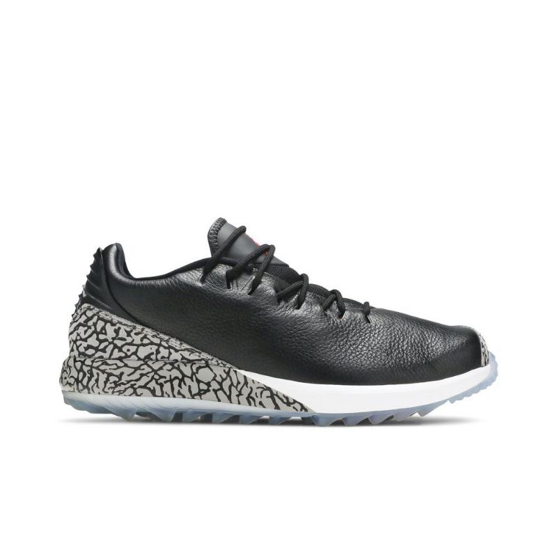 Air Jordan Adg Svart Hvit Grå Herresko