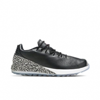 Air Jordan Adg Svart Hvit Grå Herresko