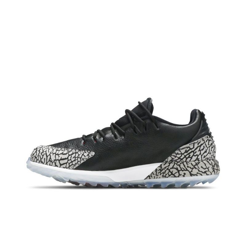 Air Jordan Adg Svart Hvit Grå Herresko
