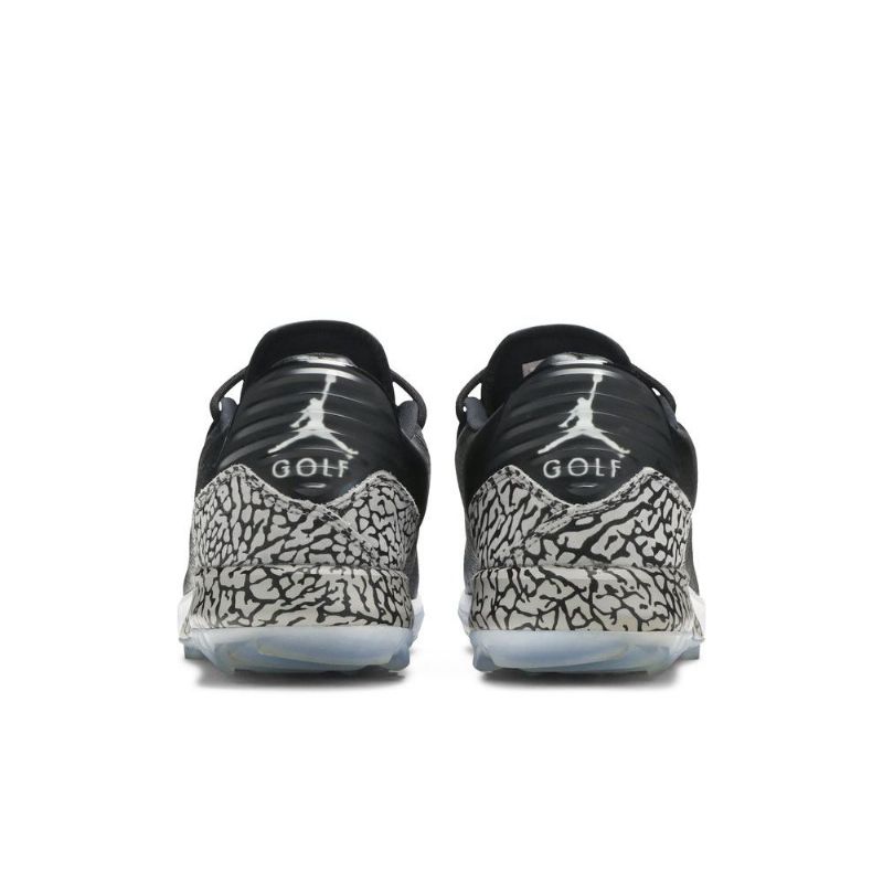Air Jordan Adg Svart Hvit Grå Herresko