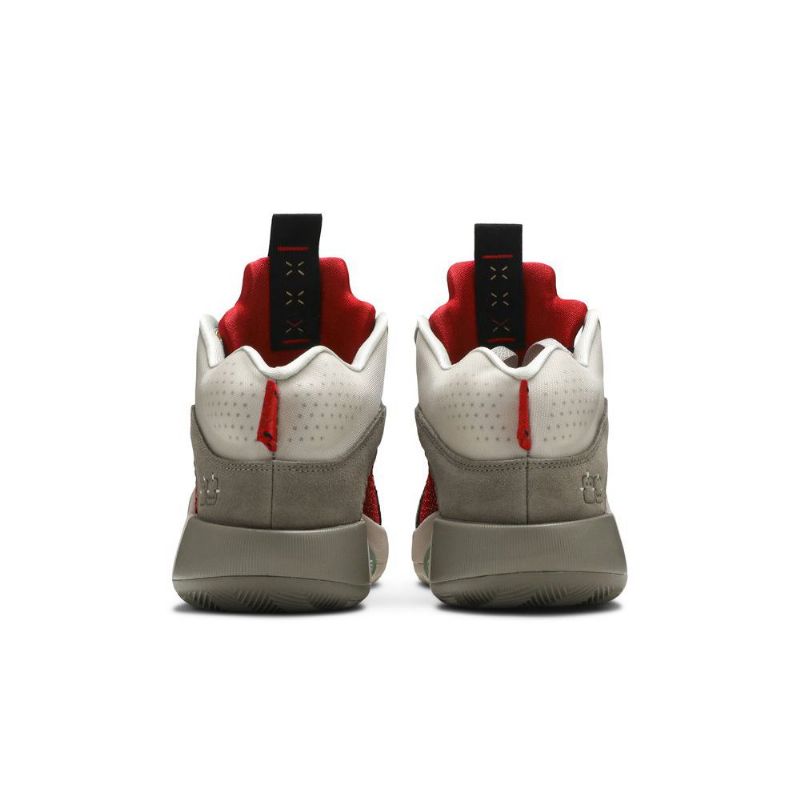 Air Jordan 35 Clot Hvit Grå Rød Grønn Herresko