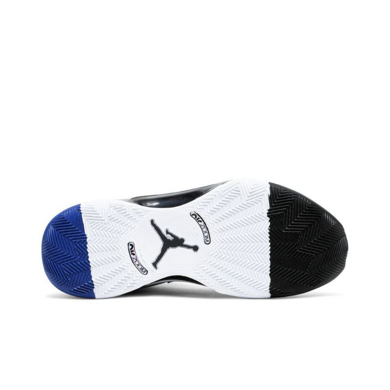 Air Jordan 35 Fragment Design Grå Svart Hvit Blå Herresko