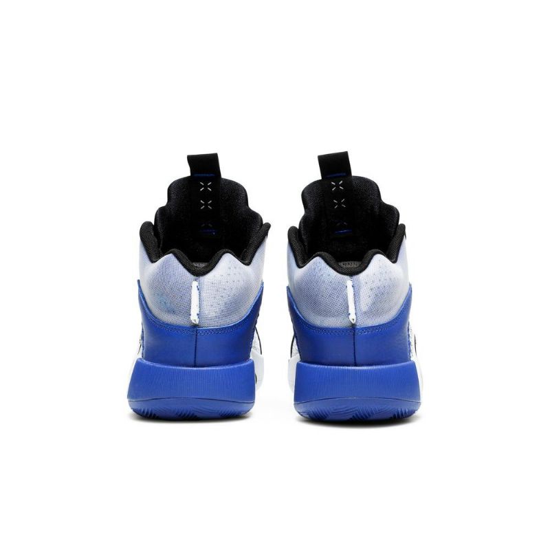 Air Jordan 35 Fragment Design Grå Svart Hvit Blå Herresko