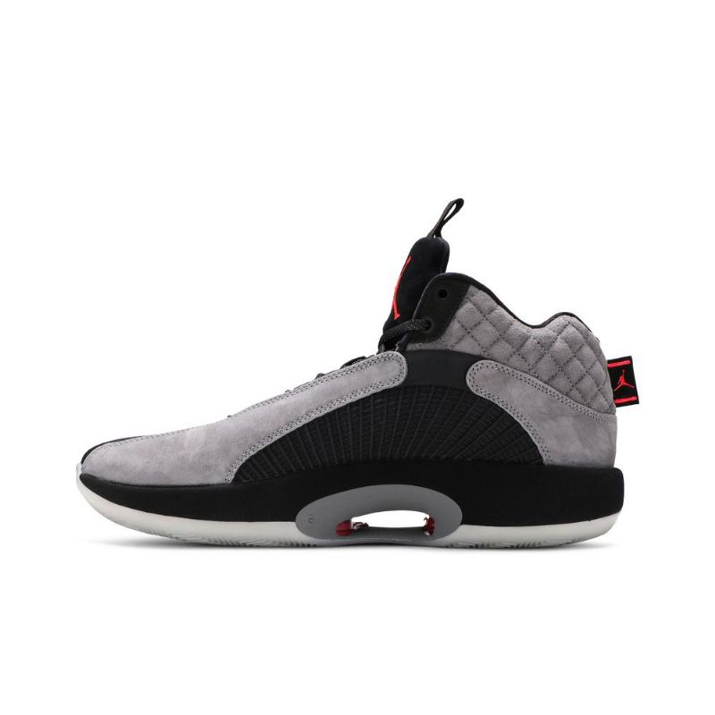 Air Jordan 35 Grå Svarte Herresko