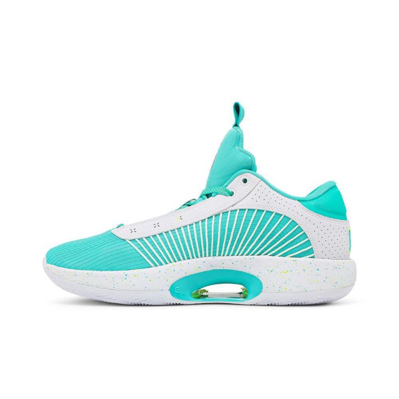 Air Jordan 35 Guo Ailun Lav Pf Grønn Hvit Herresko