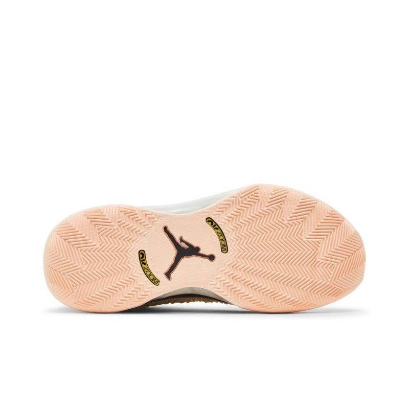 Air Jordan 35 Hvit Svart Gull Herresko