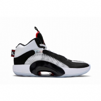 Air Jordan 35 Hvit Svart Herresko
