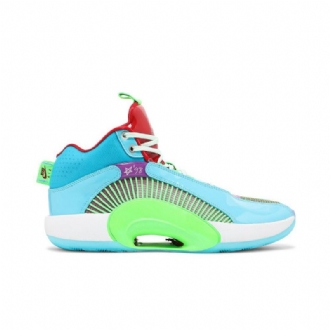 Air Jordan 35 Jayson Tatum Blå Grønn Rød Lilla Herresko