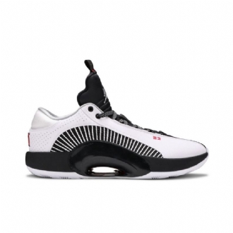 Air Jordan 35 Lav Pf Hvit Svart Herresko