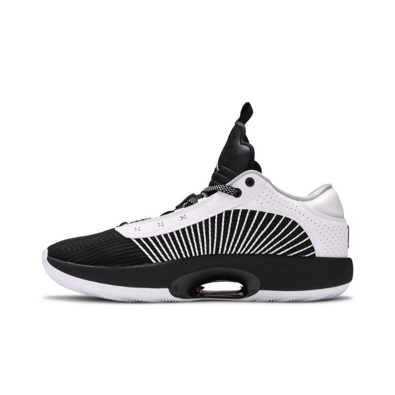 Air Jordan 35 Lav Pf Hvit Svart Herresko