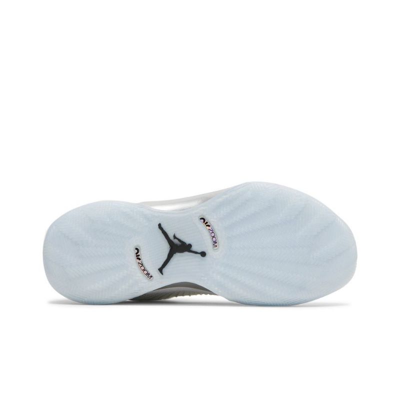 Air Jordan 35 Low Hvit Sølv Herresko