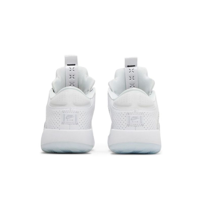 Air Jordan 35 Low Hvit Sølv Herresko