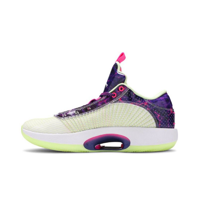 Air Jordan 35 Luka Doncic Lav Hvit Lilla Rosa Herresko