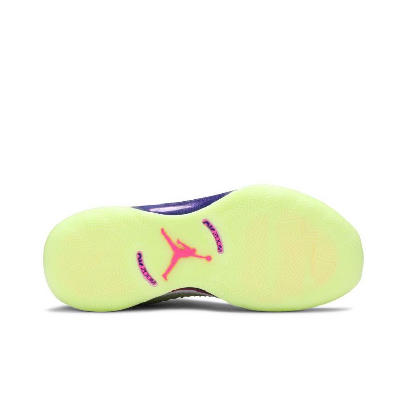 Air Jordan 35 Luka Doncic Lav Hvit Lilla Rosa Herresko