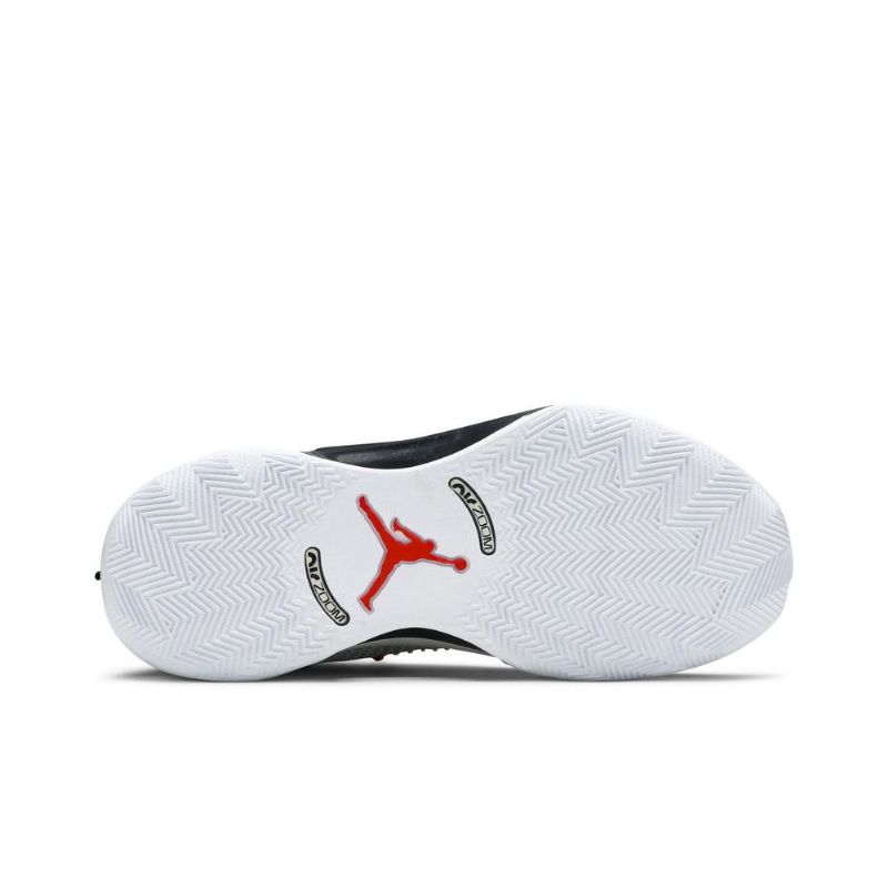 Air Jordan 35 Pf Svart Hvit Rød Herresko