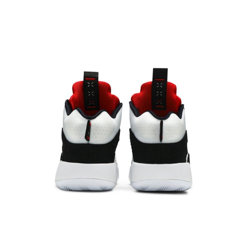 Air Jordan 35 Pf Svart Hvit Rød Herresko