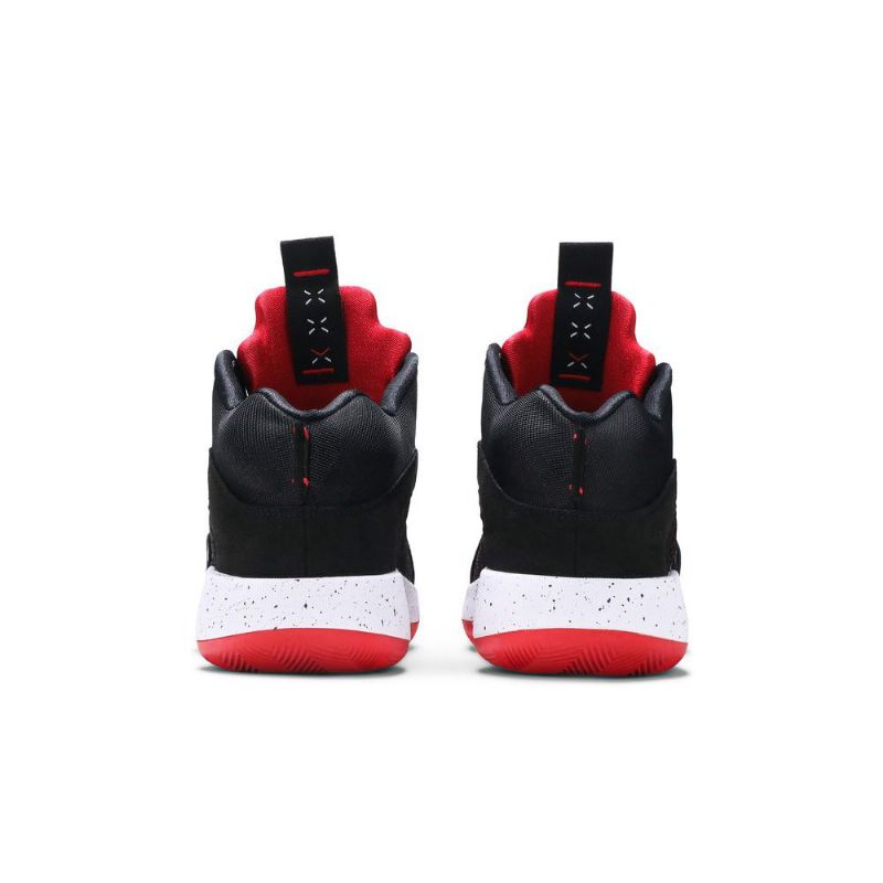Air Jordan 35 Pf Svart Rød Sølv Hvit Herresko