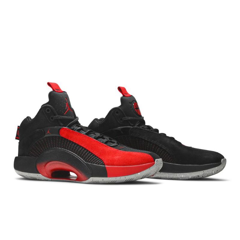 Air Jordan 35 Rui Hachimura Røde Svarte Herresko