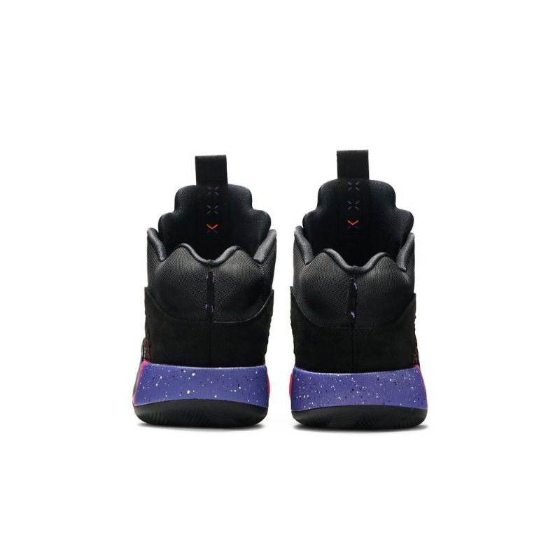Air Jordan 35 Svart Oransje Lilla Rosa Herresko