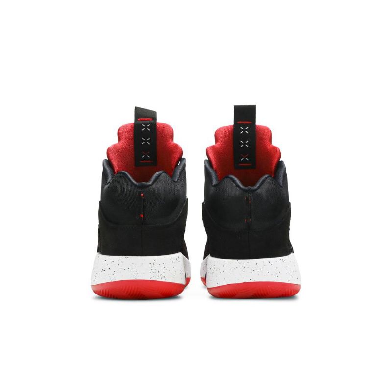 Air Jordan 35 Svart Sølv Rød Herresko