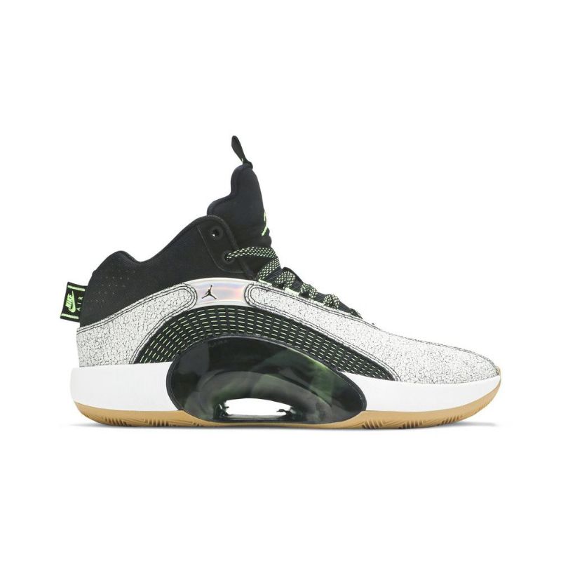 Air Jordan 35 Zion Williamson Hvit Svart Grønn Herresko