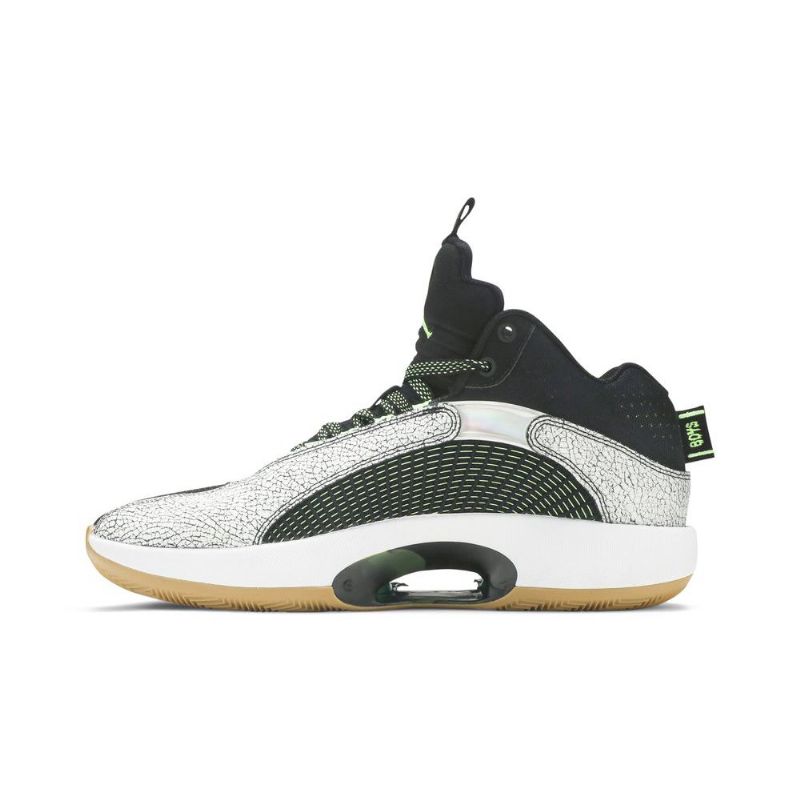 Air Jordan 35 Zion Williamson Hvit Svart Grønn Herresko