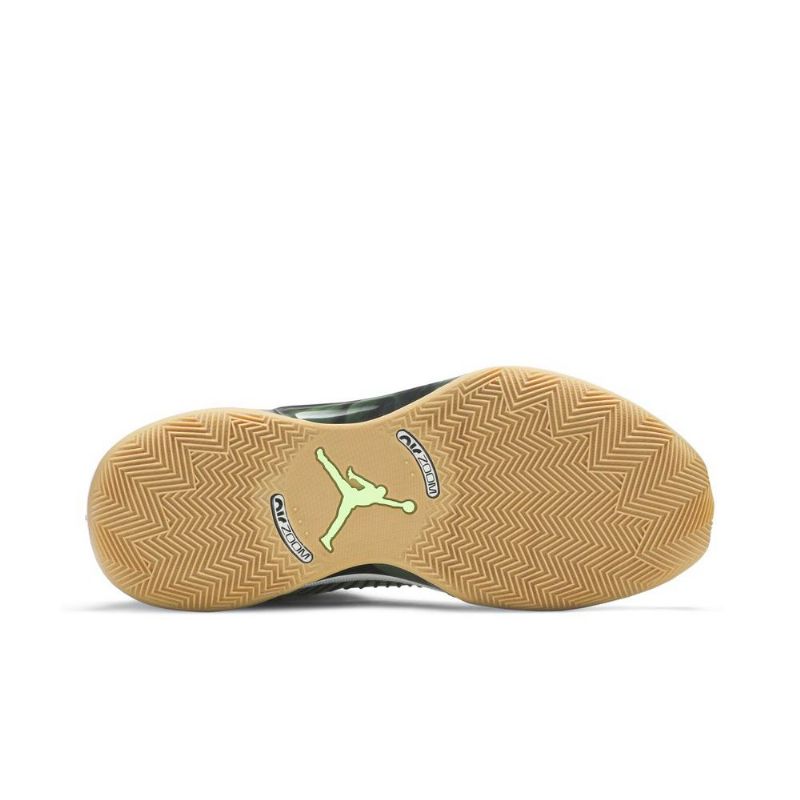 Air Jordan 35 Zion Williamson Hvit Svart Grønn Herresko