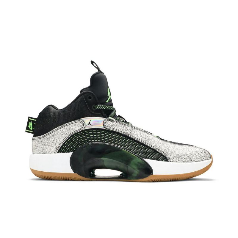 Air Jordan 35 Zion Williamson Pf Hvit Svart Grønn Herresko