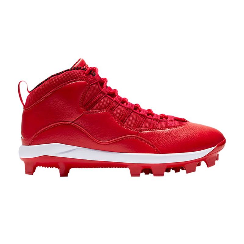 Air Jordan Retro 10 Mcs Rød Hvit Herresko