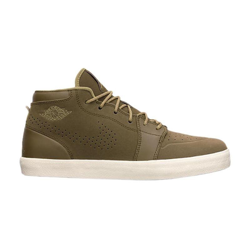 Air Jordan Retro V.1 Chukka Olivengrønn Hvit Herresko