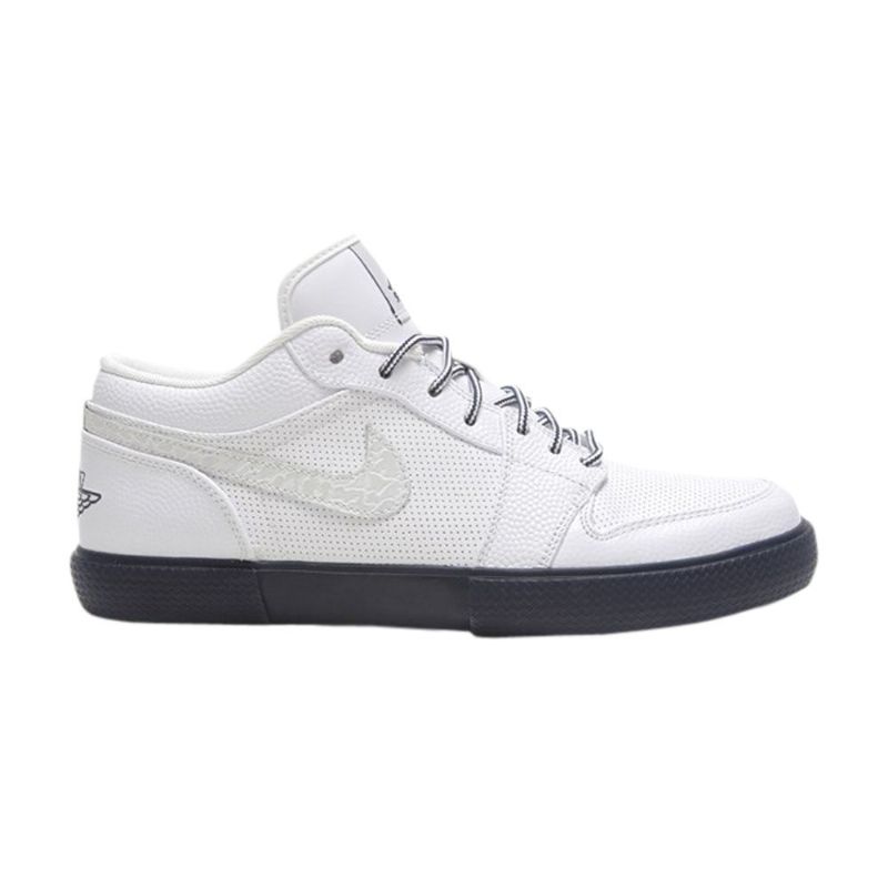 Air Jordan Retro V.1 Hvit Mørke Blå Herresko