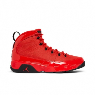 Air Jordan 9 Retro Rød Svart Herresko