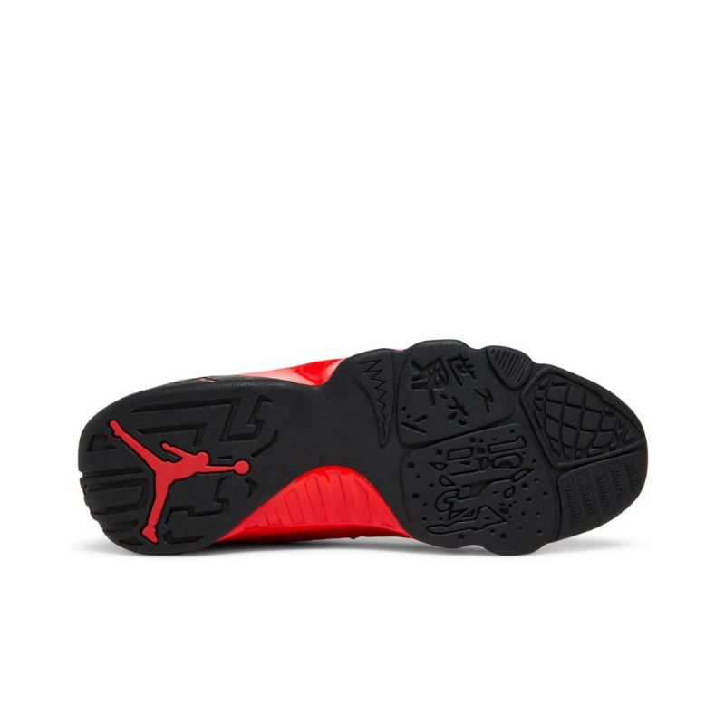 Air Jordan 9 Retro Rød Svart Herresko