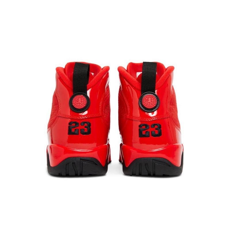 Air Jordan 9 Retro Rød Svart Herresko