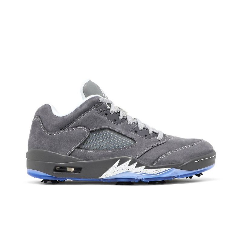 Air Jordan 5 Low Golf Grå Hvit Herresko