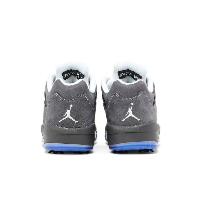 Air Jordan 5 Low Golf Grå Hvit Herresko