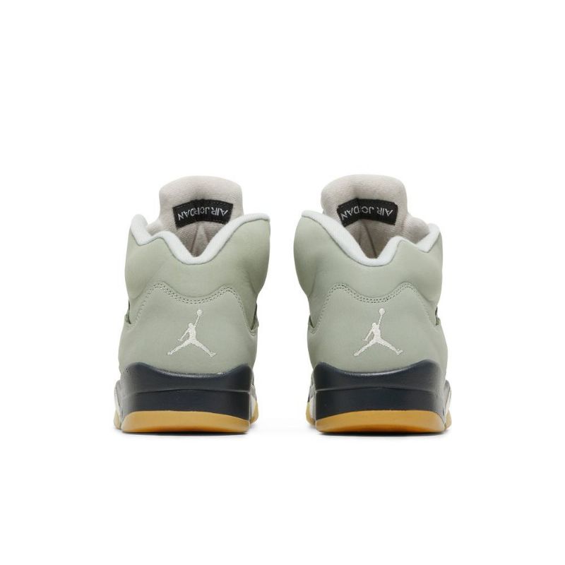 Air Jordan 5 Retro Grønn Gul Herresko
