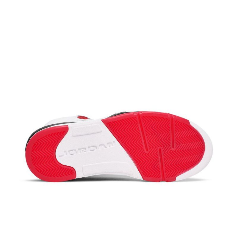 Air Jordan 5 Retro Hvit Rød Svart Sølv Herresko