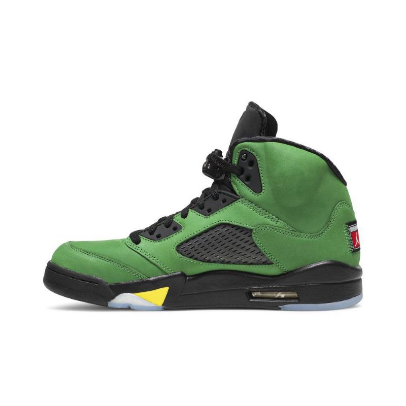 Air Jordan 5 Retro Se Grønn Svart Herresko